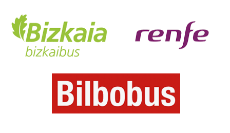 Bizkaibus, Renfe, Bilbobus